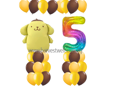 Hello Kitty and Friends Theme Balloon Value Package